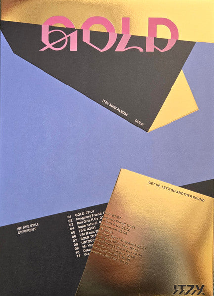 Itzy (2) : Gold (CD, MiniAlbum, Lig)