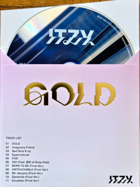Itzy (2) : Gold (CD, MiniAlbum, Lig)