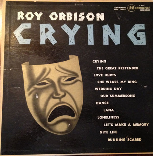 Roy Orbison : Crying (LP, Album, Mono)