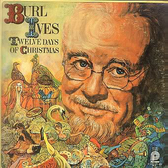 Burl Ives : Twelve Days Of Christmas (LP, Album, Bla)