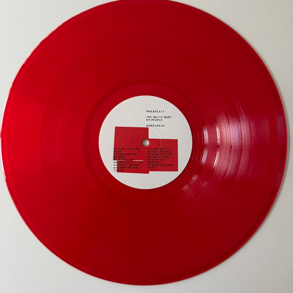 Broadcast : The Noise Made By People (LP, Album, Club, Num, RE, Red)