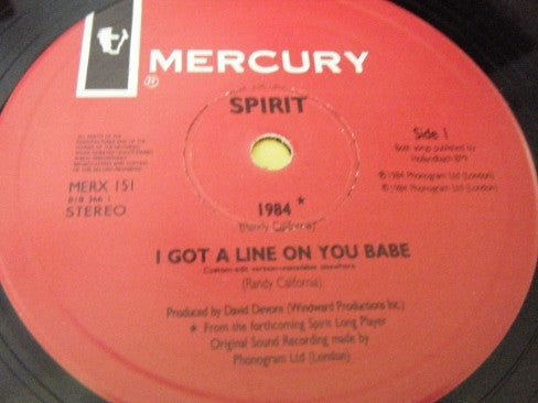 Spirit (8) : 1984 (12", RE)