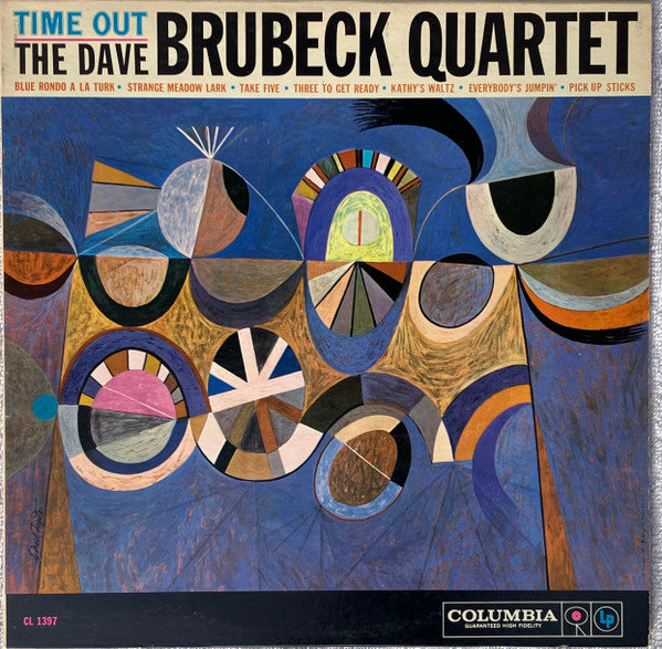 The Dave Brubeck Quartet : Time Out (LP, Album, Mono, RP, Pit)