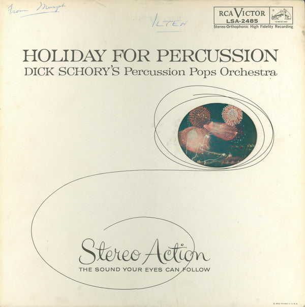 Dick Schory's Percussion Pops Orchestra : Holiday For Percussion (LP, Album, Die)