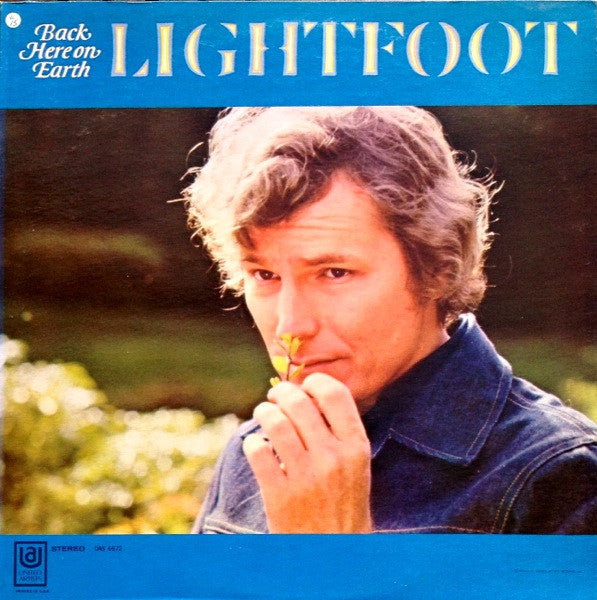 Gordon Lightfoot : Back Here On Earth (LP, Album, Roc)