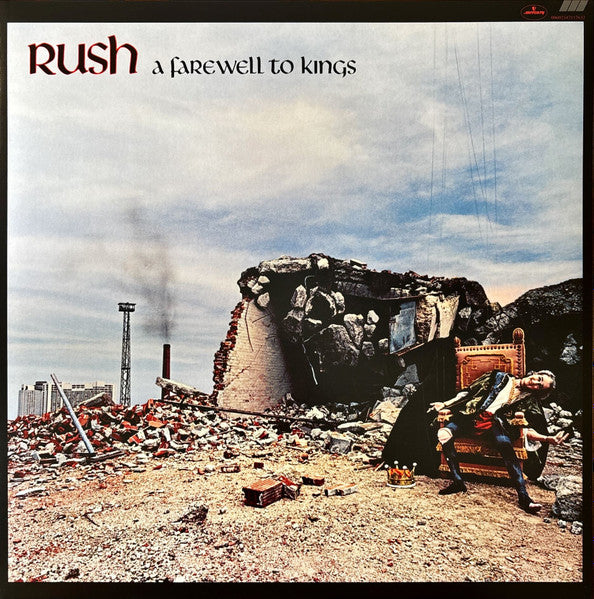 Rush : A Farewell To Kings (LP, Album, RE, RM, RP, Gat)