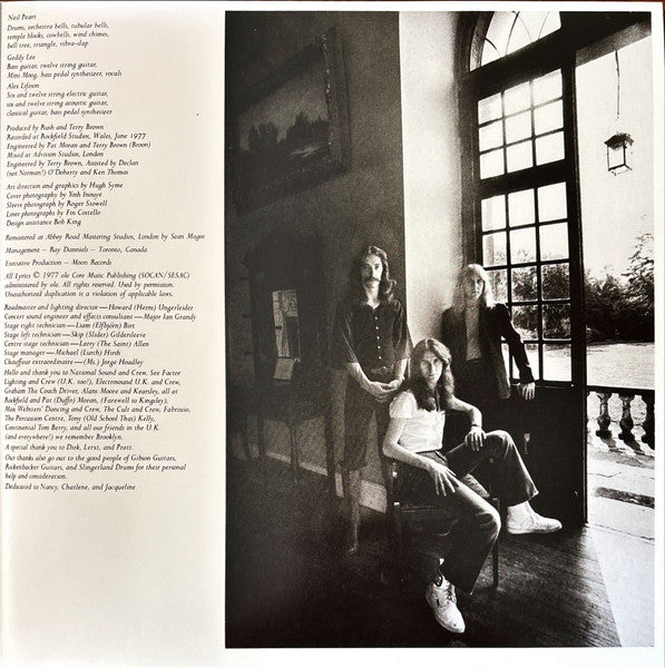 Rush : A Farewell To Kings (LP, Album, RE, RM, RP, Gat)