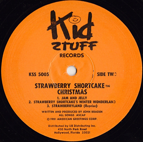 Strawberry Shortcake : Christmas Album (LP, Album)