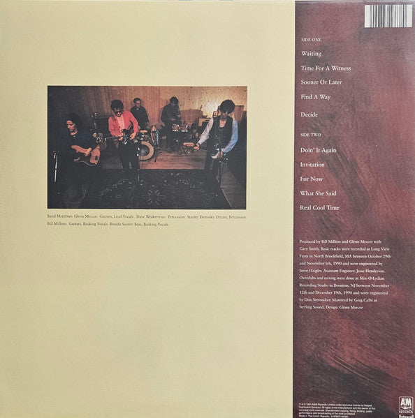 The Feelies : Time For A Witness  (LP, RE, Cre)