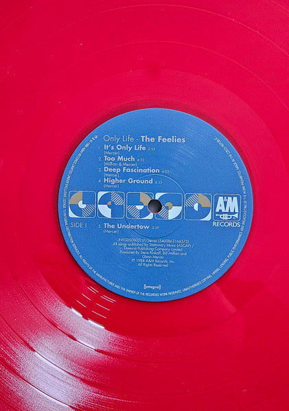 The Feelies : Only Life (LP, RE, Red)