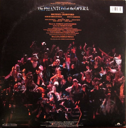 Andrew Lloyd Webber : The Phantom Of The Opera (2xLP, Album, Spe)