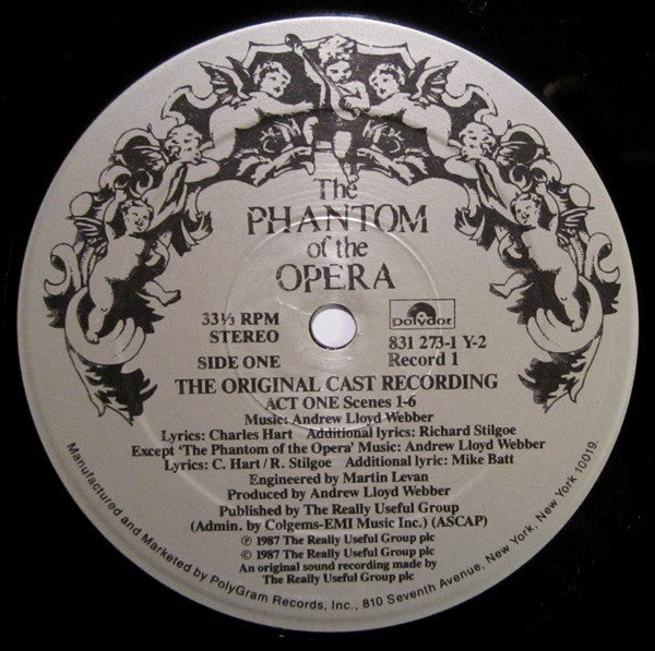 Andrew Lloyd Webber : The Phantom Of The Opera (2xLP, Album, Spe)
