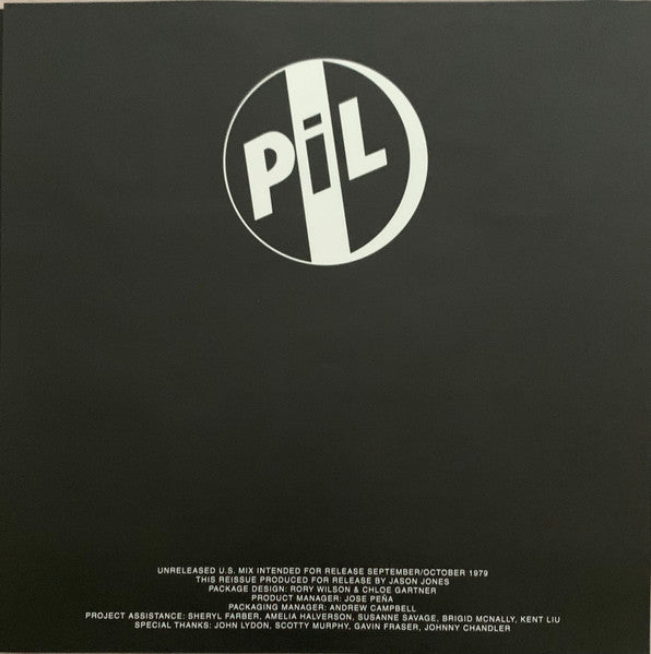 Public Image* : Public Image (First Issue) (LP, Album, RSD)