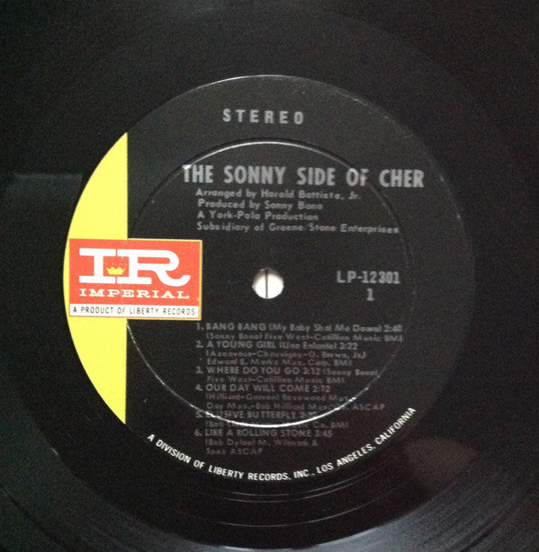 Chér* : The Sonny Side Of Chér (LP, Album)