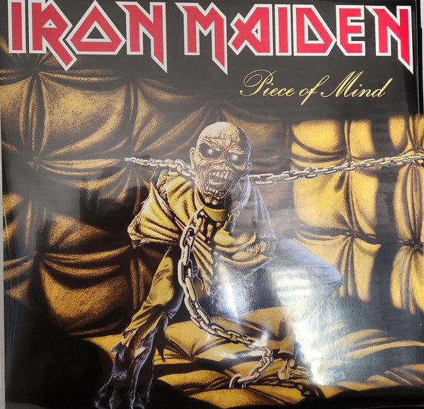 Iron Maiden : Piece Of Mind (LP, Album, RE, RM)