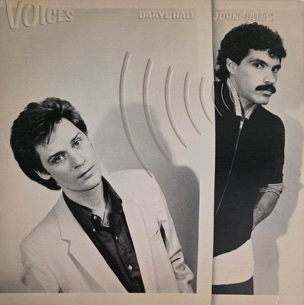 Daryl Hall & John Oates : Voices (LP, Album, RP)