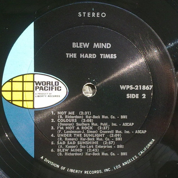The Hard Times : Blew Mind (LP, Album)