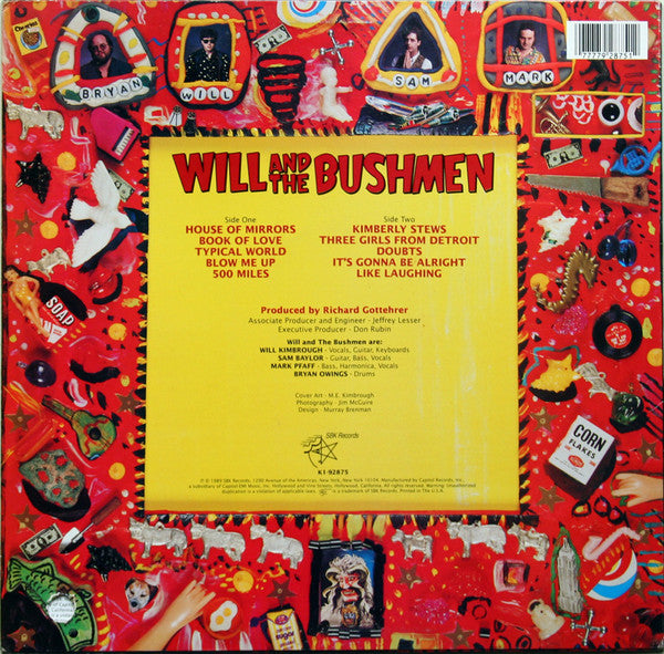 Will And The Bushmen : Will And The Bushmen (LP, Album)
