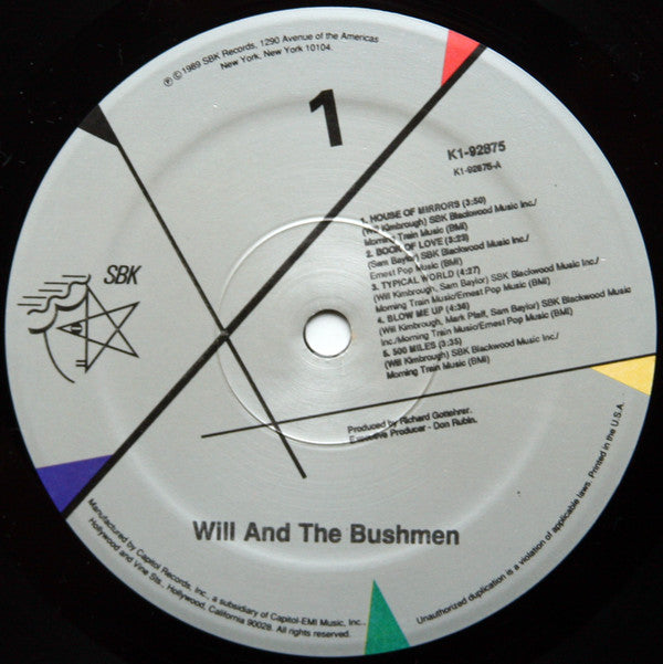Will And The Bushmen : Will And The Bushmen (LP, Album)