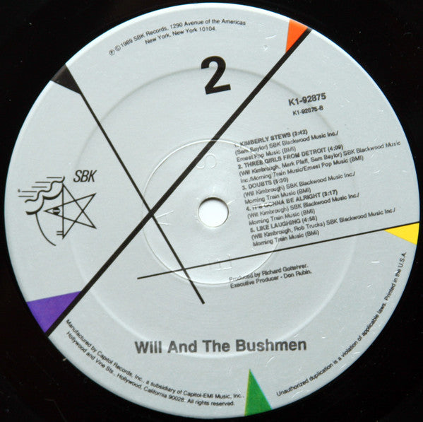 Will And The Bushmen : Will And The Bushmen (LP, Album)