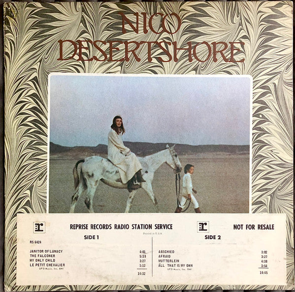 Nico (3) : Desertshore (LP, Album, Promo)