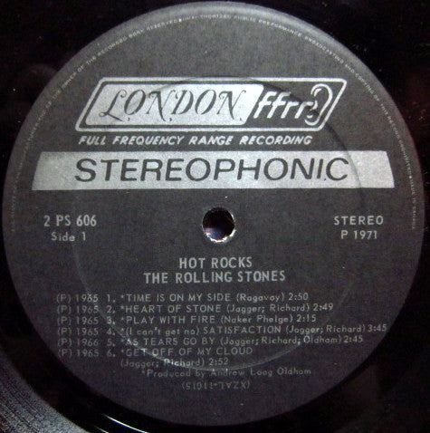 The Rolling Stones : Hot Rocks 1964-1971 (2xLP, Comp, RE, Gat)