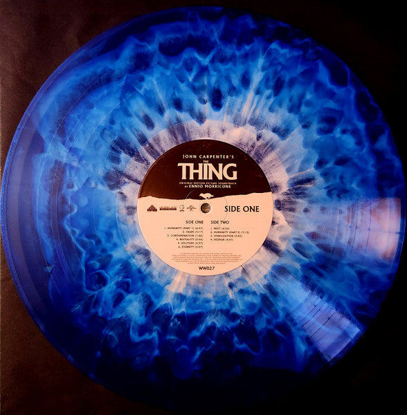 Ennio Morricone : John Carpenter's The Thing (LP, Album, RE, RM, Tra)
