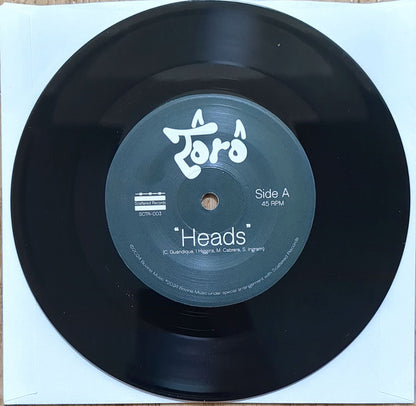 Toro (45) : Heads B/W It's Only Us (7", Single)