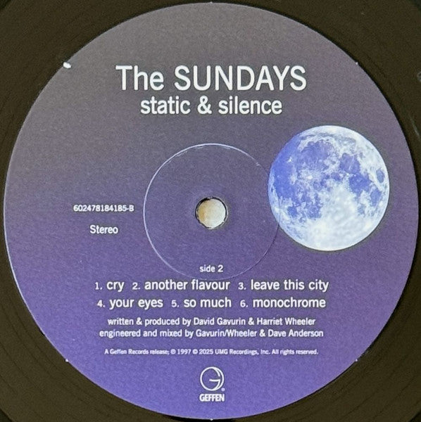 The Sundays : Static & Silence (LP, Album, RE, RM, 140)