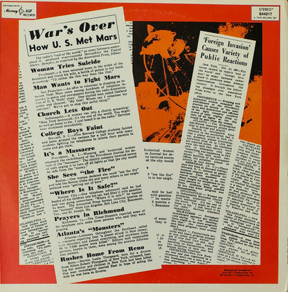 Orson Welles, The Mercury Theatre On The Air : Orson Welles' War Of The Worlds (2xLP, Gat)