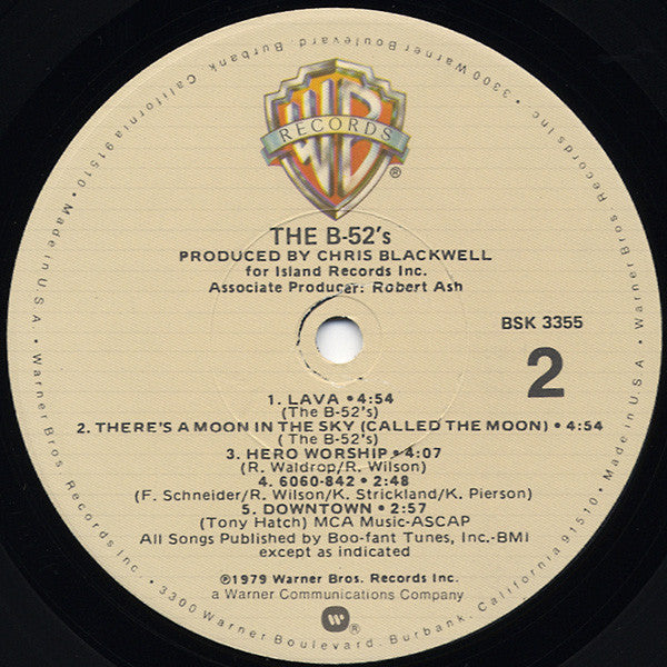 The B-52's : The B-52's (LP, Album, RP, Win)