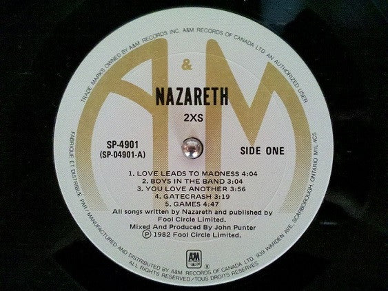 Nazareth (2) : 2XS (LP, Album)