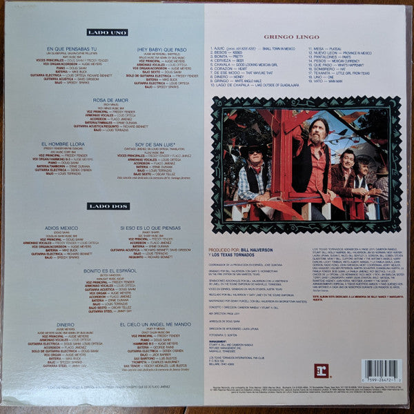 Los Texas Tornados* : Los Texas Tornados (LP, Album)