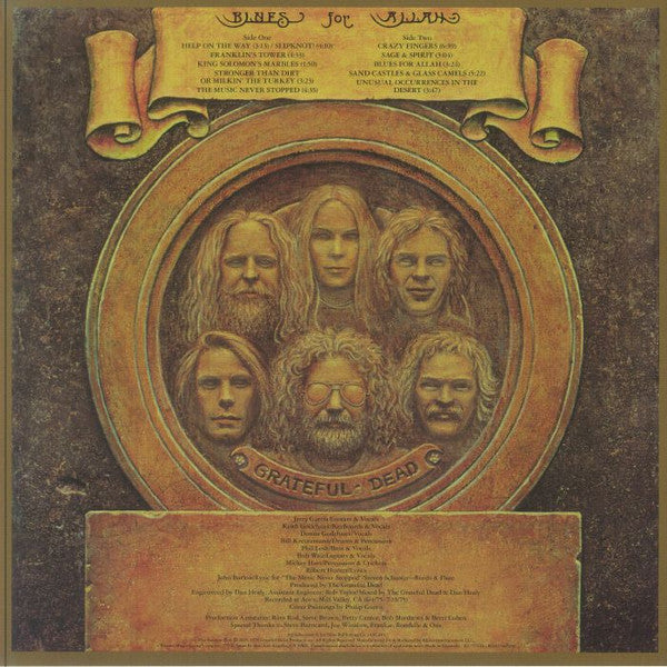 Grateful Dead* : Blues For Allah (LP, Album, RE, RM, 180)