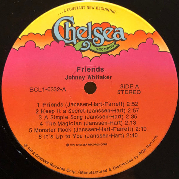 Johnny Whitaker : Friends (LP, Album)
