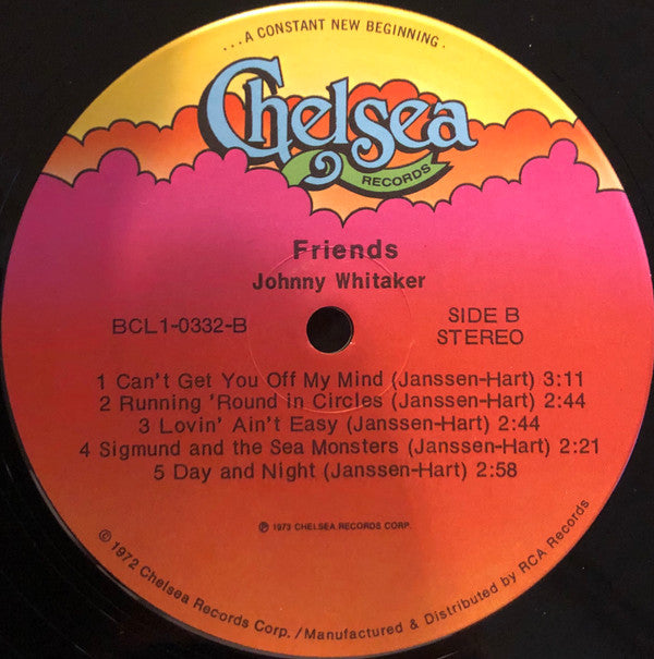 Johnny Whitaker : Friends (LP, Album)