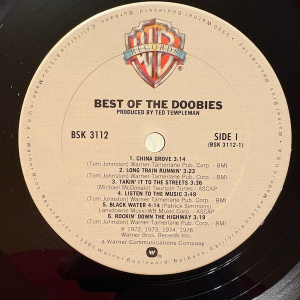 The Doobie Brothers : Best Of The Doobies (LP, Comp, Club, RE)