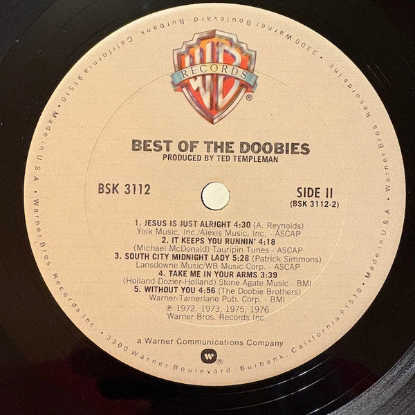 The Doobie Brothers : Best Of The Doobies (LP, Comp, Club, RE)