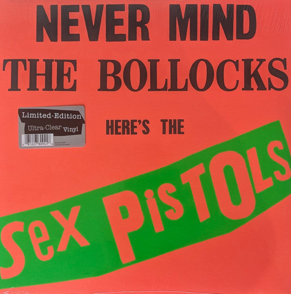 Sex Pistols : Never Mind The Bollocks Here's The Sex Pistols (LP, Album, Ltd, RE, Cle)