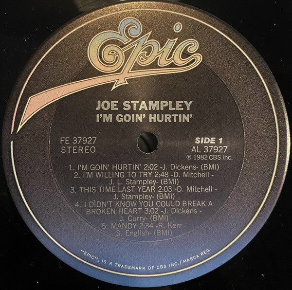 Joe Stampley : I'm Goin' Hurtin' (LP, Album)