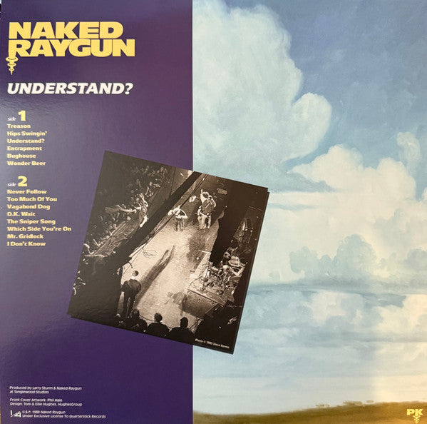 Naked Raygun : Understand? (LP, Album, Ltd, RE, RM, Bro)