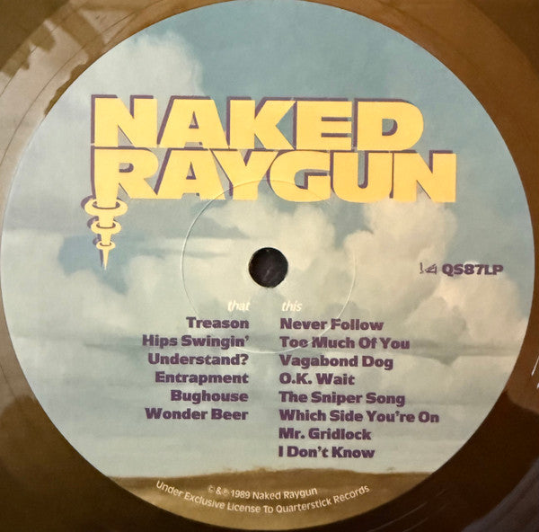 Naked Raygun : Understand? (LP, Album, Ltd, RE, RM, Bro)