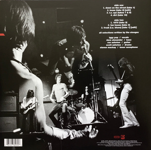 The Stooges : Fun House (Alternate Version) (LP, Album, Ltd, Bla)