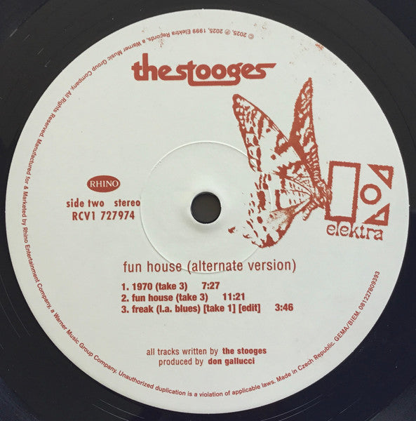 The Stooges : Fun House (Alternate Version) (LP, Album, Ltd, Bla)