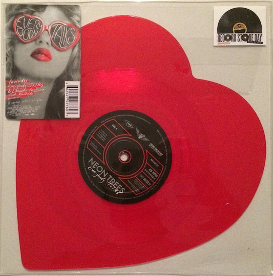 Neon Trees : Everybody Talks (7", Shape, RSD, Single, Ltd, Red)