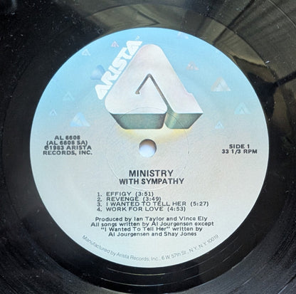 Ministry : With Sympathy (LP, Album, Mon)