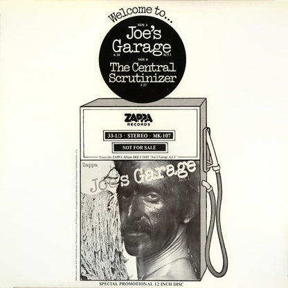 Frank Zappa : Welcome To. . . Joe's Garage Act 1 (12", Promo)