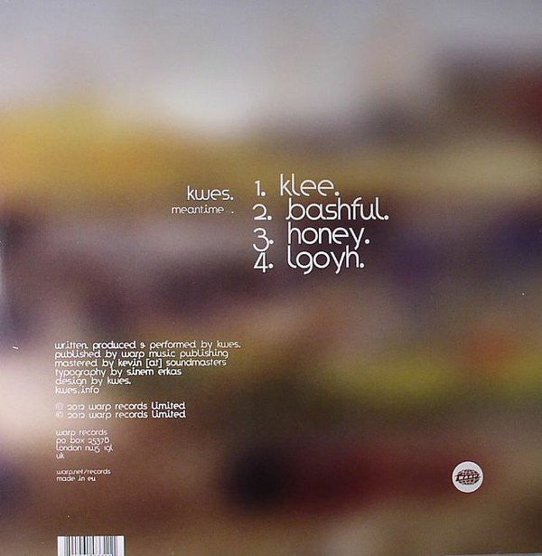 Kwes. : Meantime (12", EP)