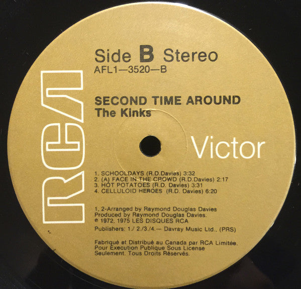 The Kinks : Second Time Around (LP, Comp)