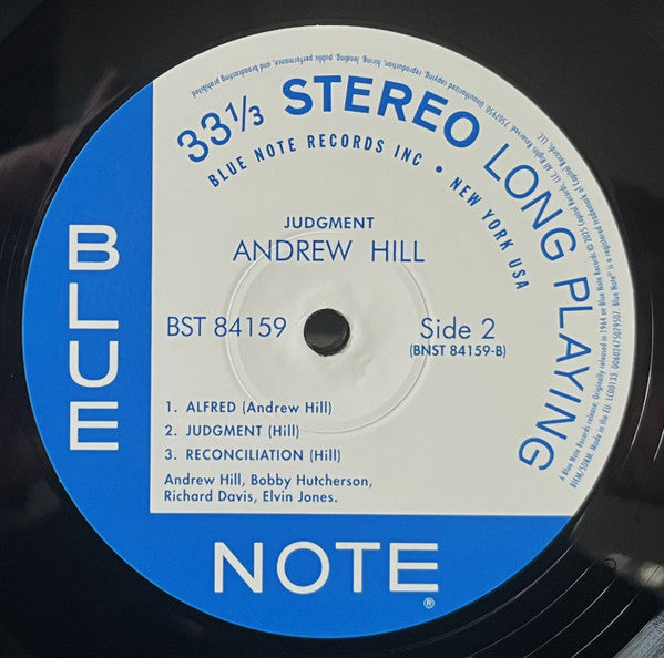 Andrew Hill : Judgment! (LP, Album, RE, 180)